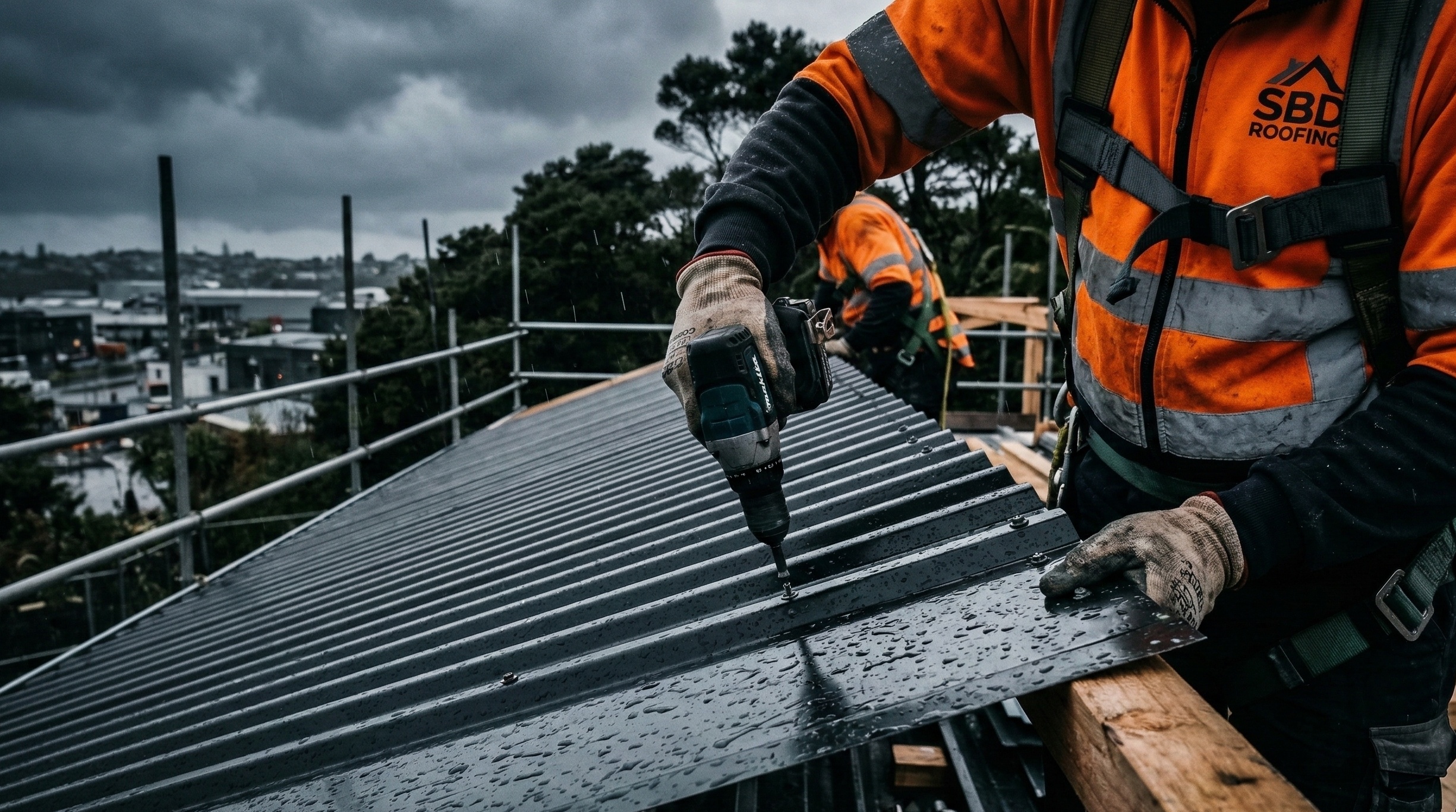She'll Be Dry Roofing — leak repair and flashing replacement