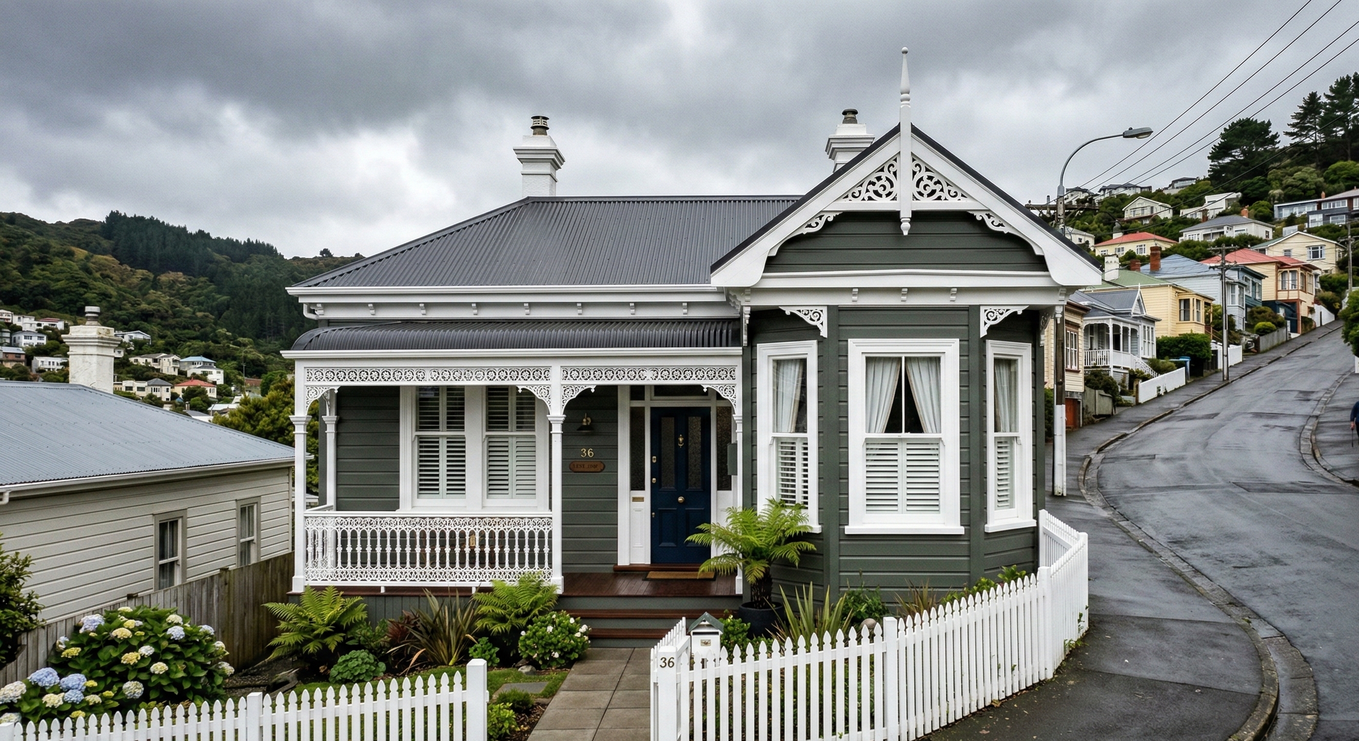 Two Coats - trim and detail work