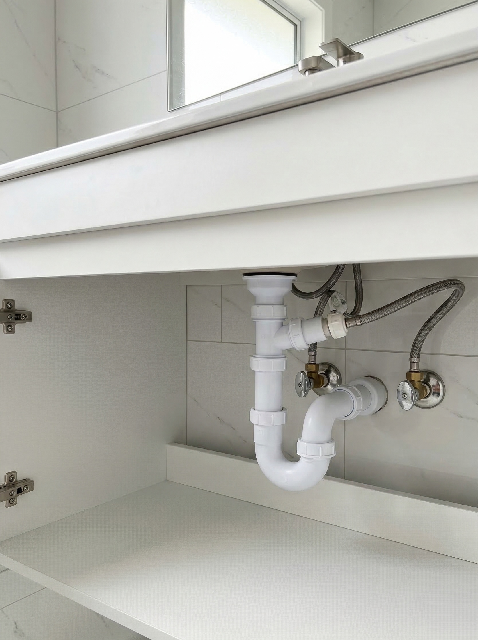 Hold That Drip — bathroom renovation plumbing