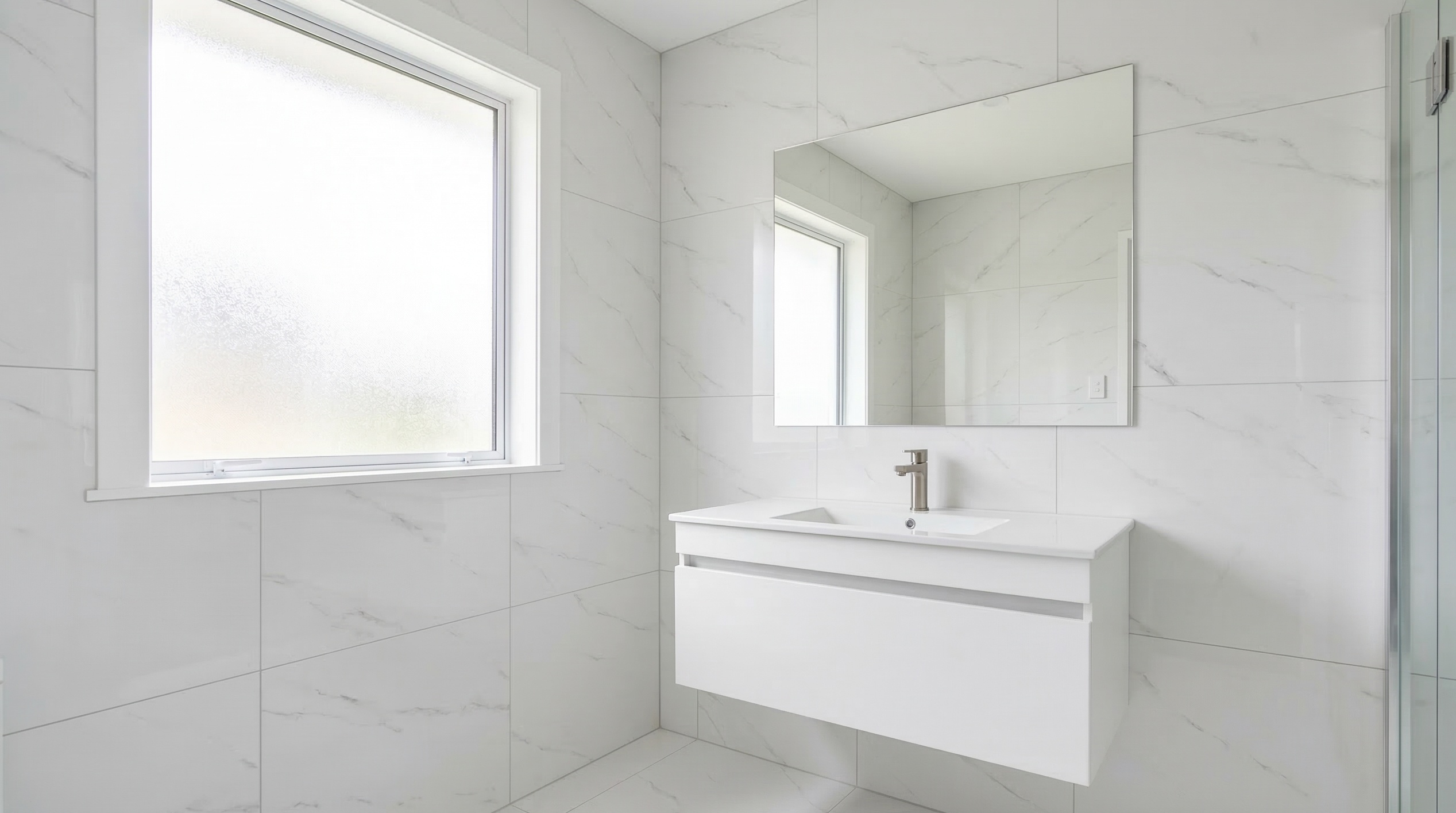 Hold That Drip — completed bathroom plumbing fit-out in Dunedin